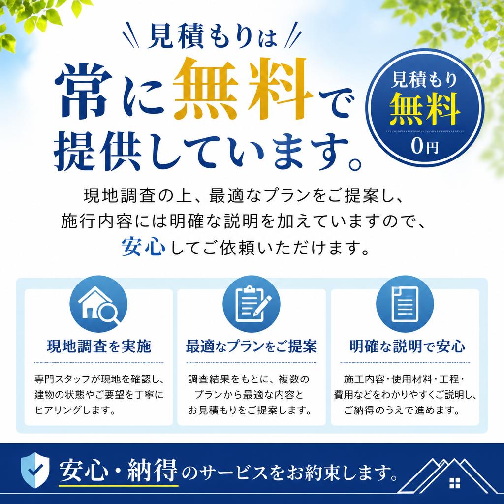 無料見積もりサービス