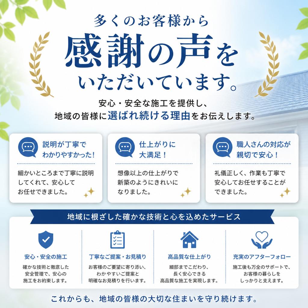 お客様の声・実績