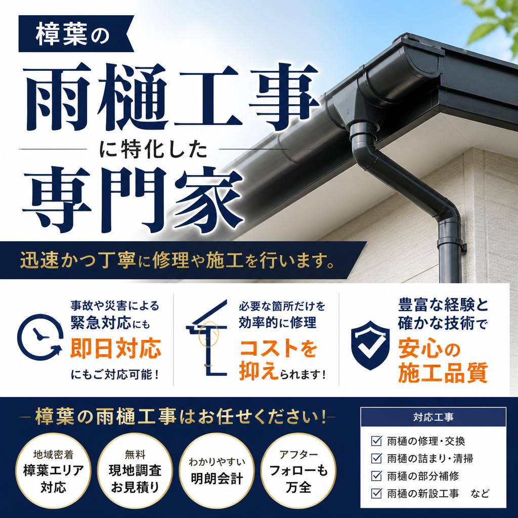 迅速な修理と施工