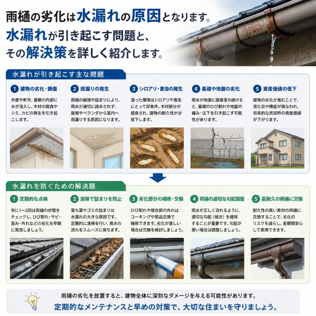 水漏れのリスクとその対策