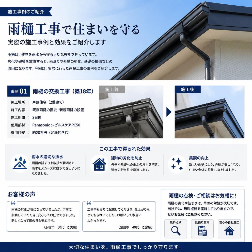 施工事例の紹介