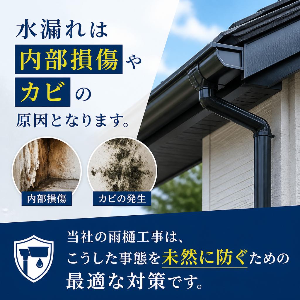 水漏れ対策の必要性