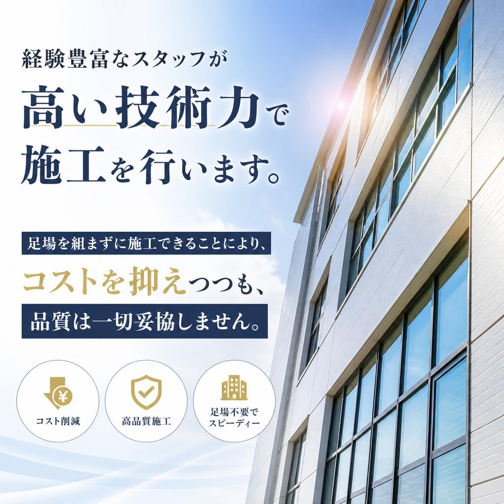 施工品質へのこだわり