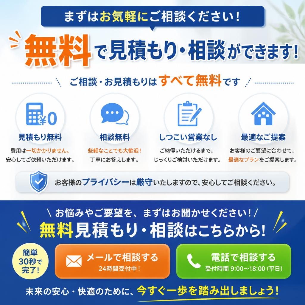 7. 今すぐお問い合わせを！