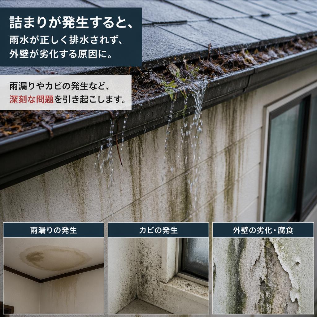 枚方市の雨樋詰まりはお任せください！