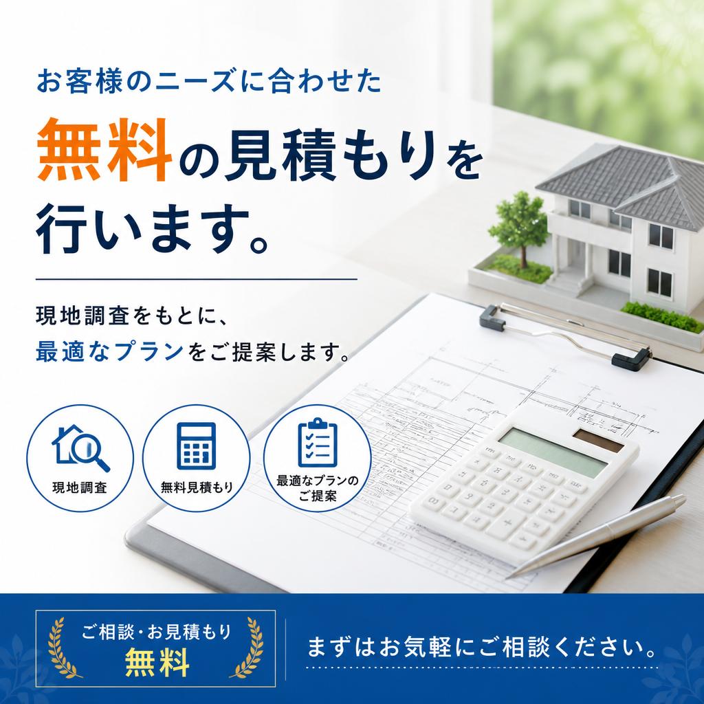4. 無料見積もりサービス