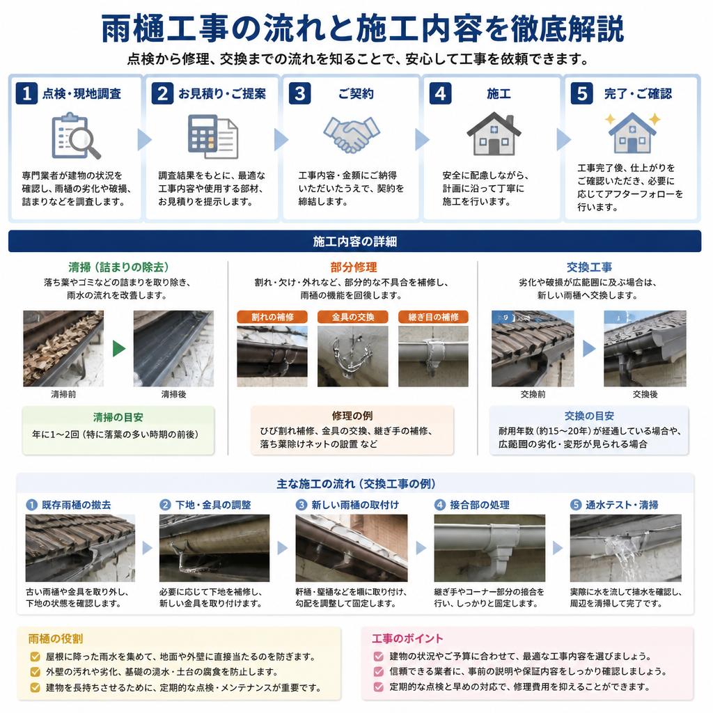 枚方市の雨樋工事は火災保険使える？