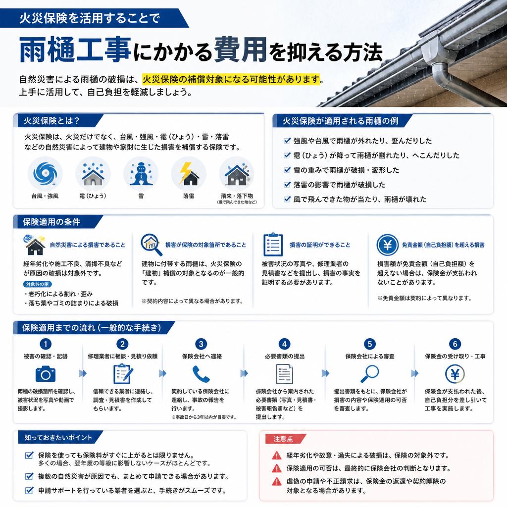 火災保険の活用法