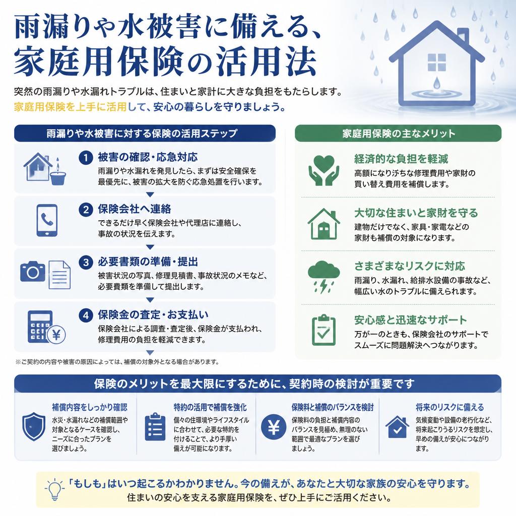 5. 家庭用保険の活用法