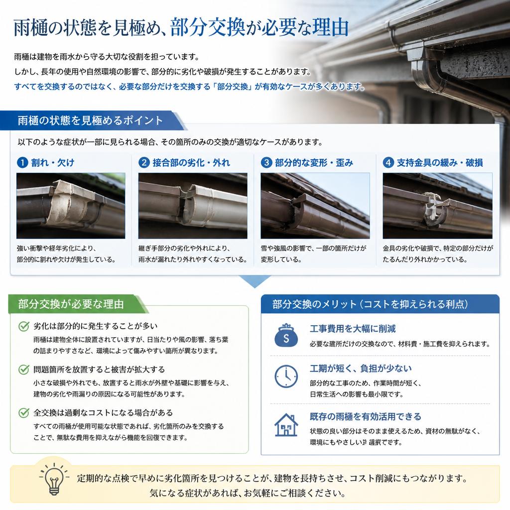 4. 部分交換の必要性
