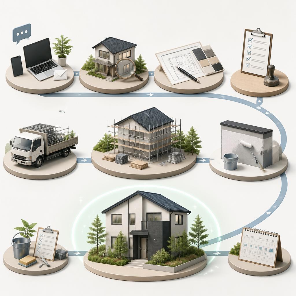スムーズな施工プロセス