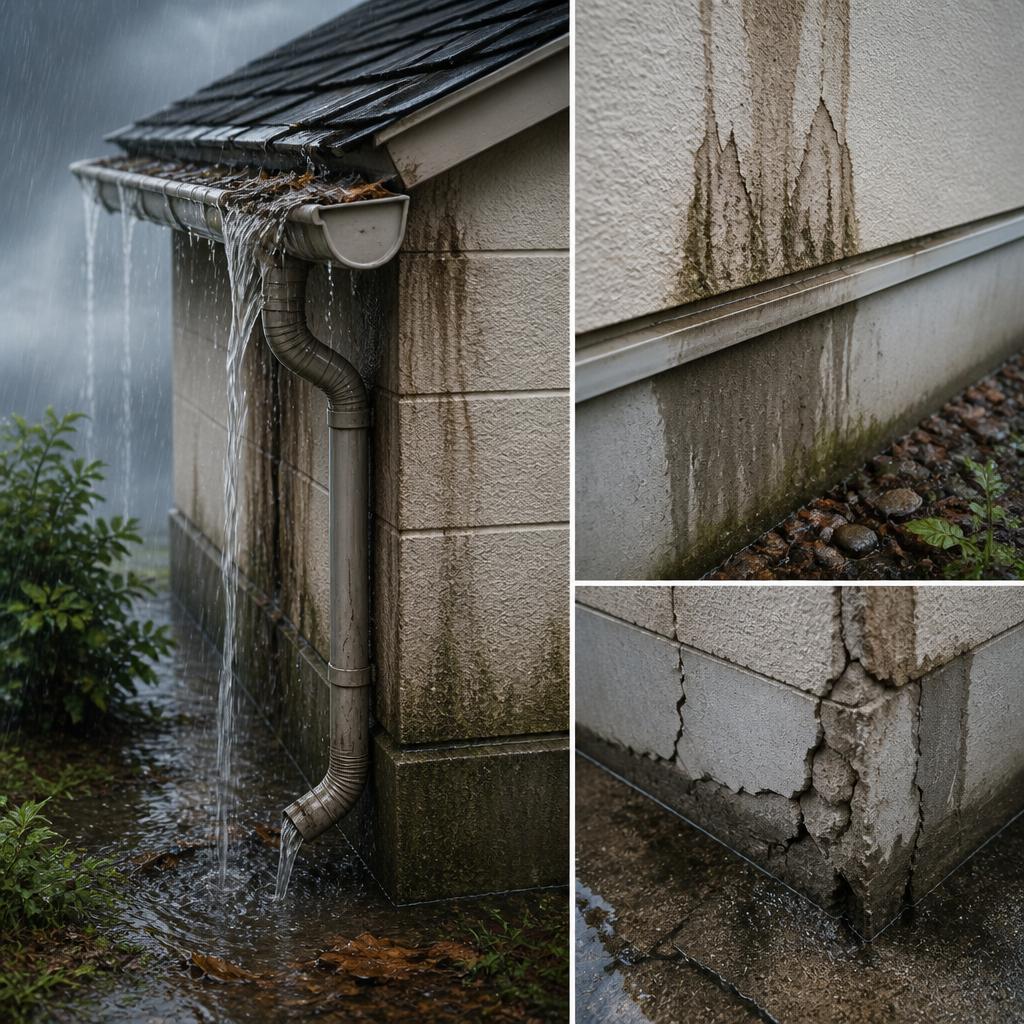 雨樋がもたらす影響とは？
