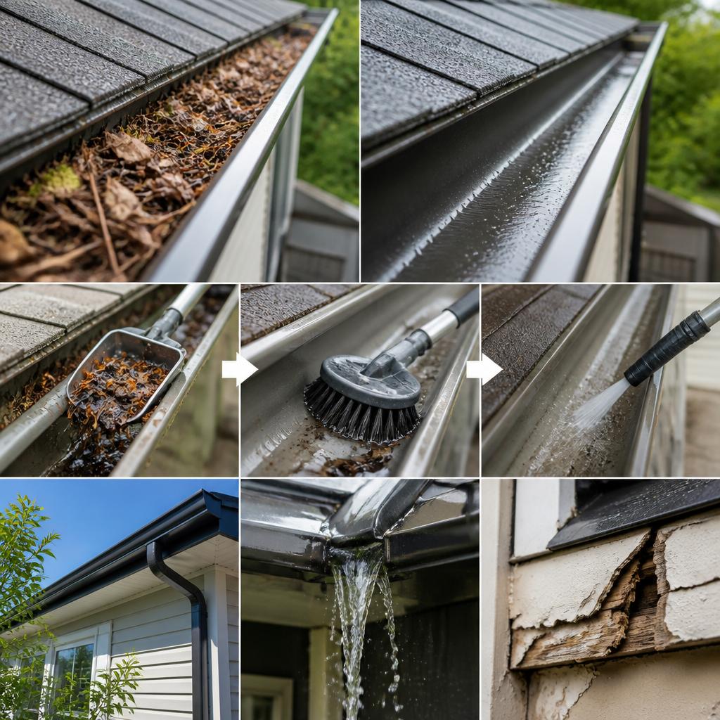 5. 雨樋掃除の方法とその効果